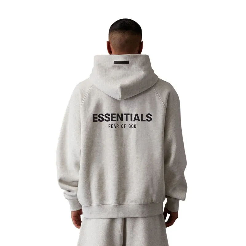 Fear of God Essentials Hoodie Light Oatmeal (FW22)