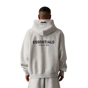 Fear of God Essentials Hoodie Light Oatmeal (FW22)