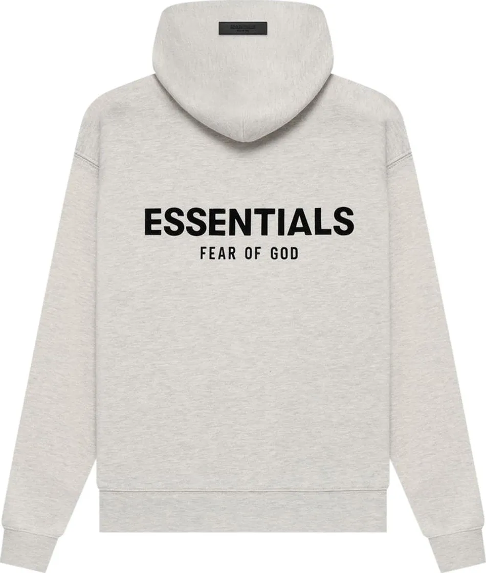FEAR OF GOD ESSENTIALS "SS22" Hoodie Light Oatmeal