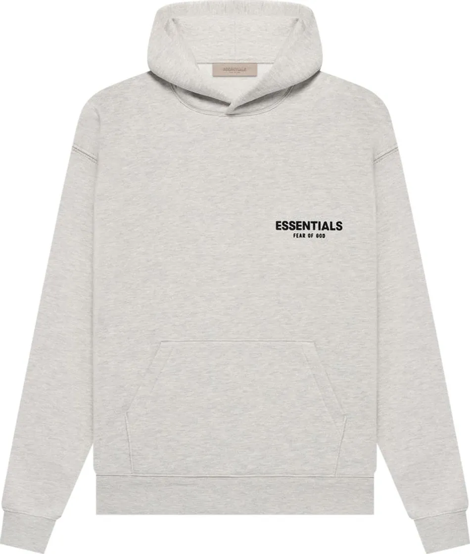 FEAR OF GOD ESSENTIALS "SS22" Hoodie Light Oatmeal