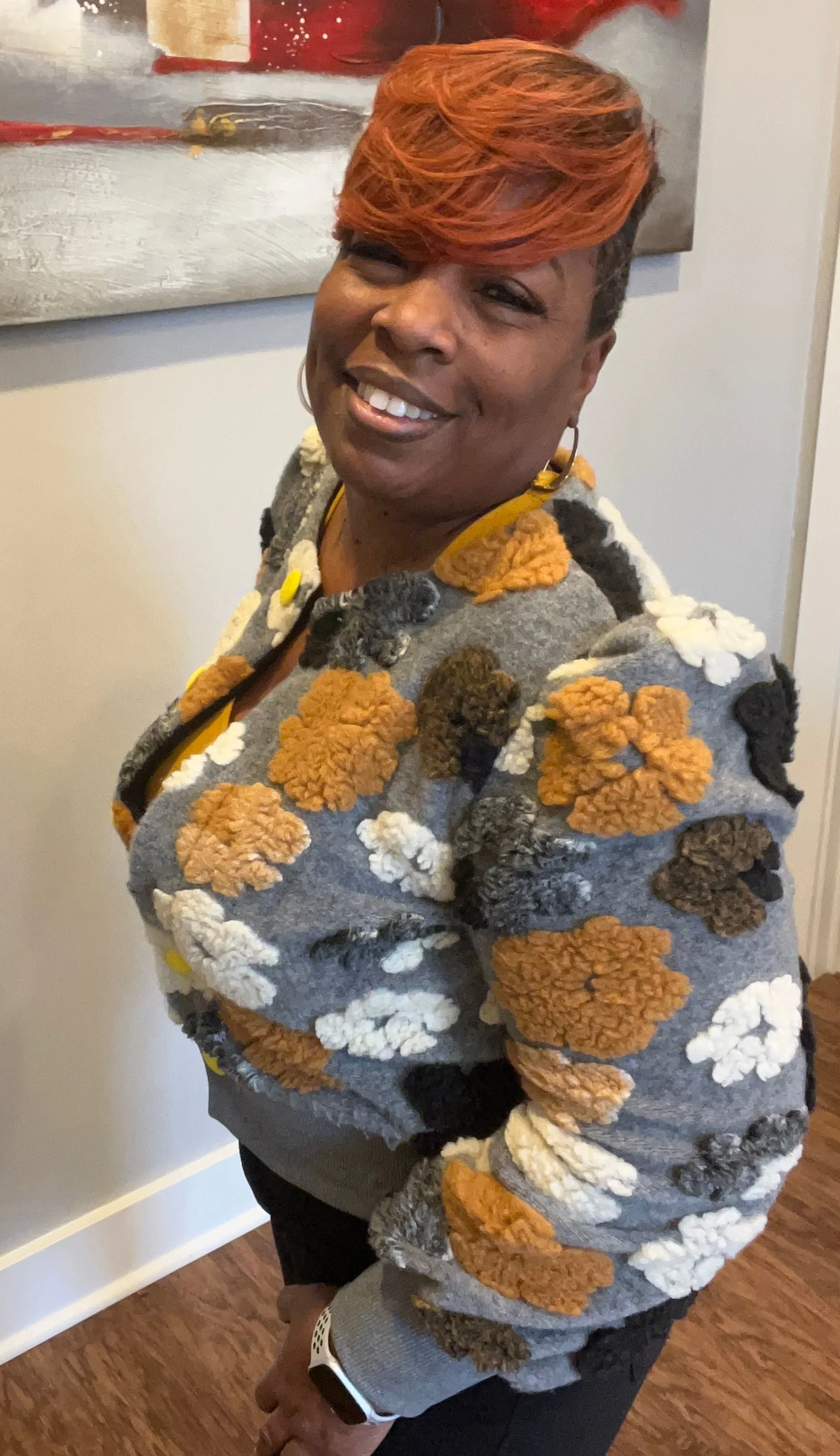 Flower bomb jacket