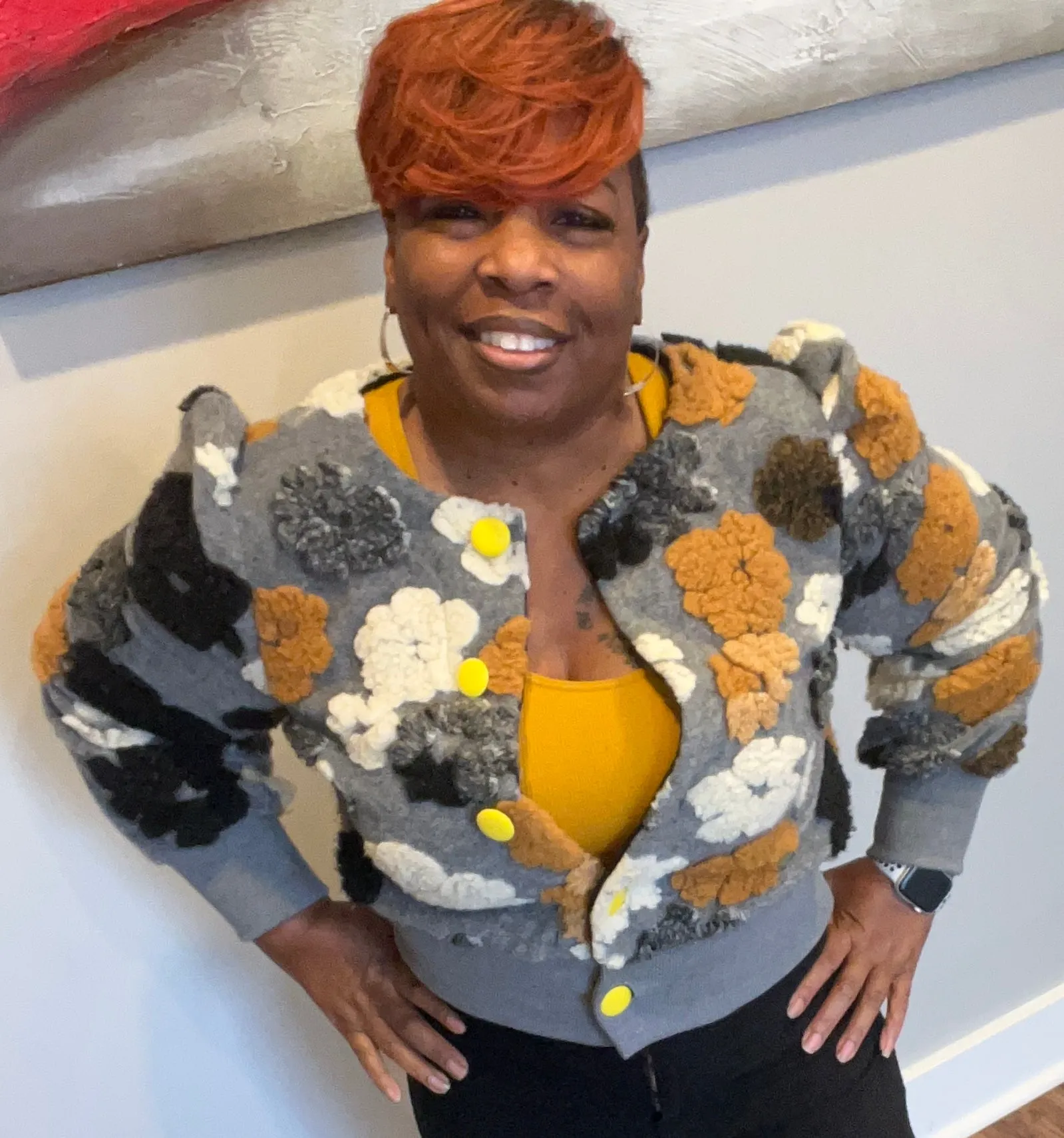 Flower bomb jacket
