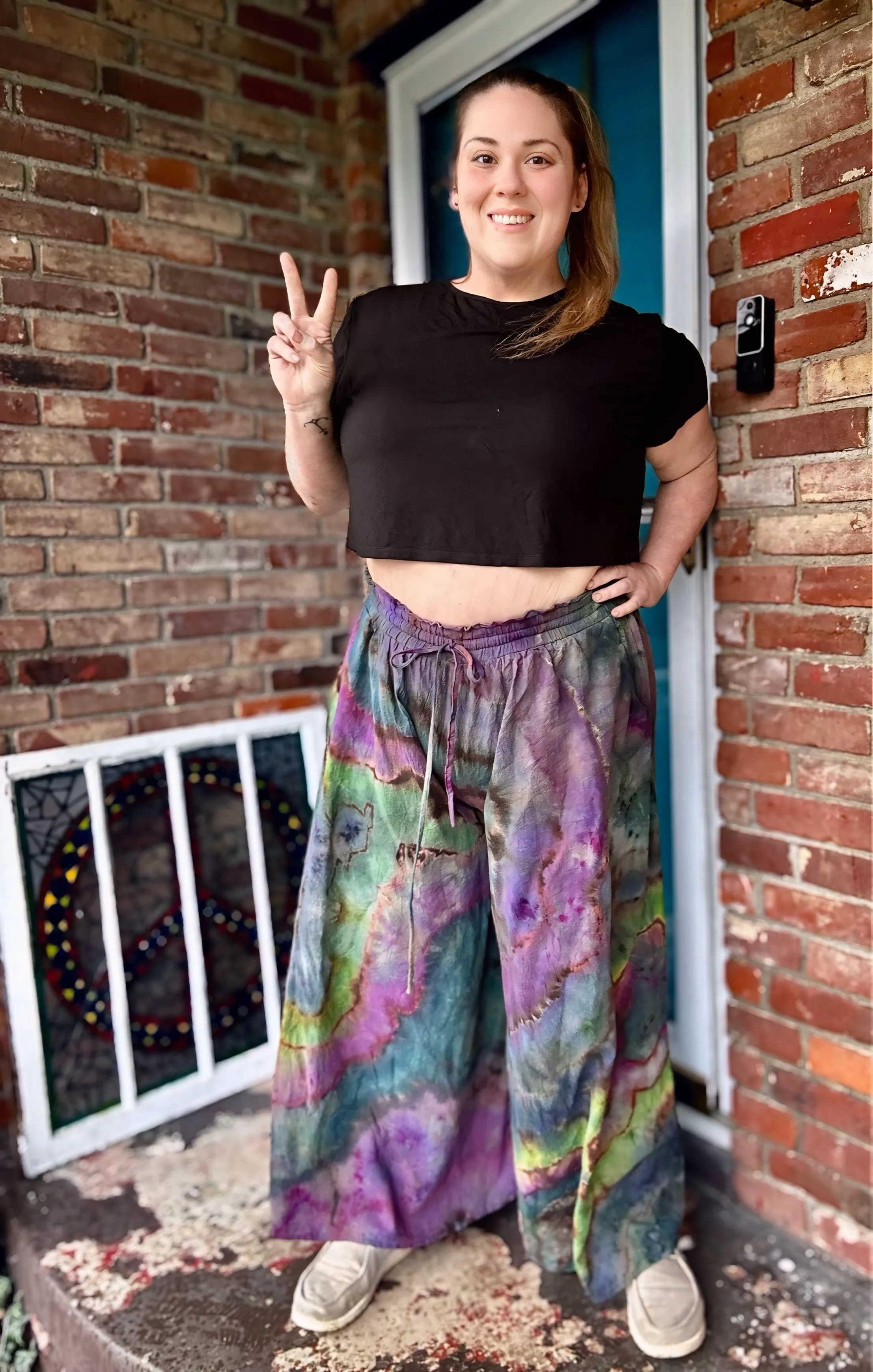 Flowy Pants waist 33.9in-49.9in