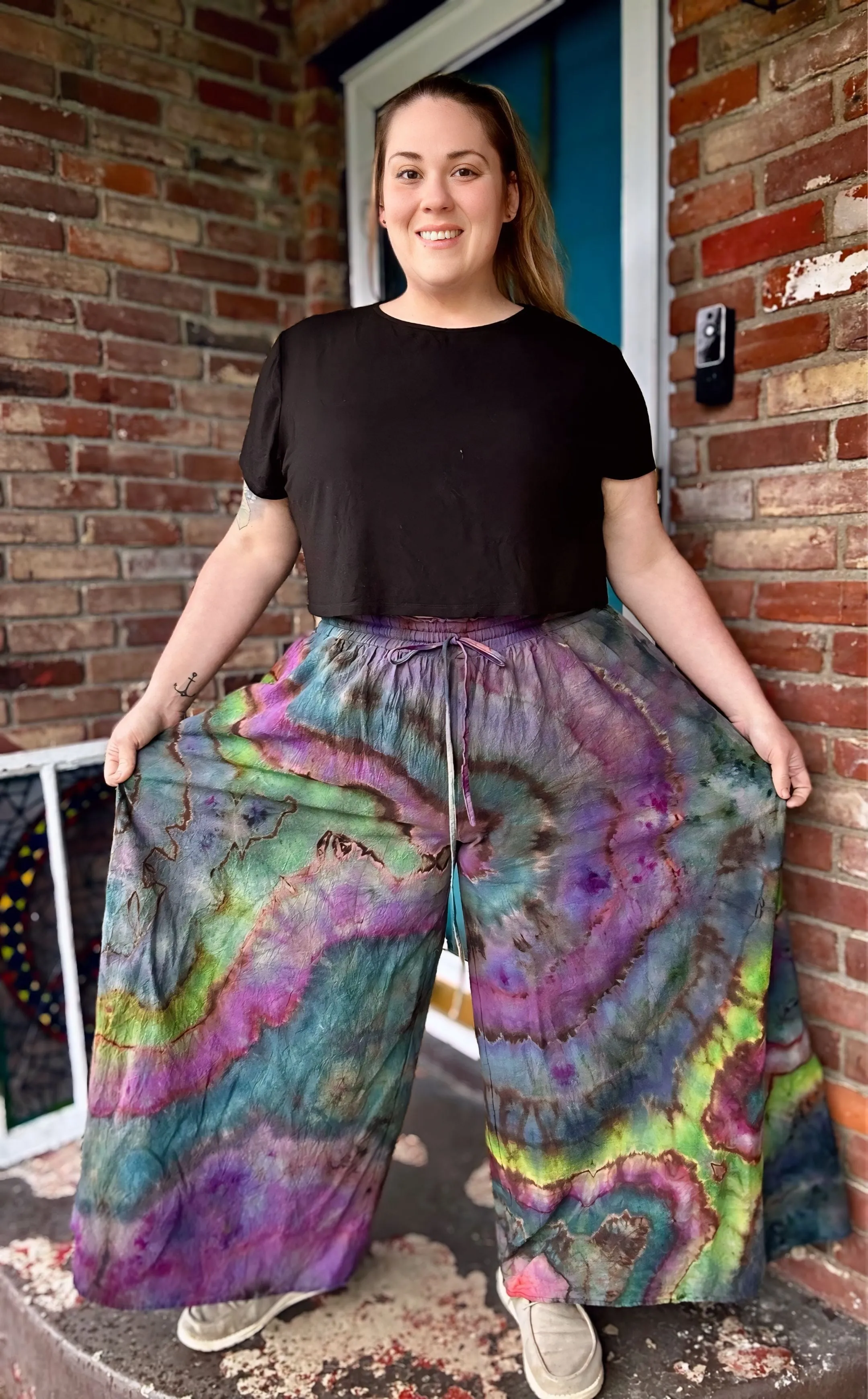 Flowy Pants waist 33.9in-49.9in