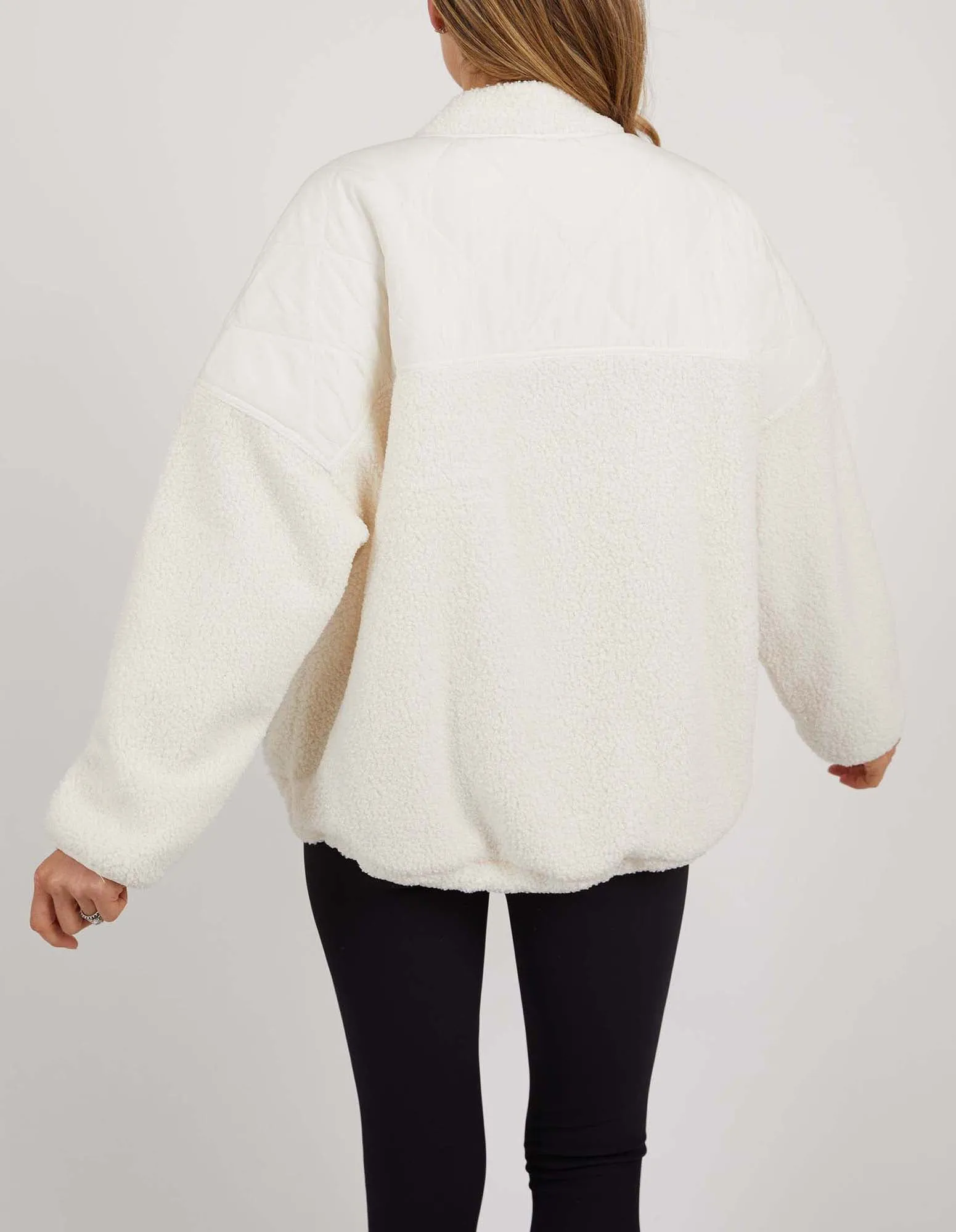 Foxwood II ARIZONA Fleece Zip Thru - White