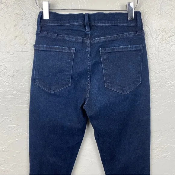 Frame Denim Le Skinny De Jeanne Lauretta dark wash jeans 26