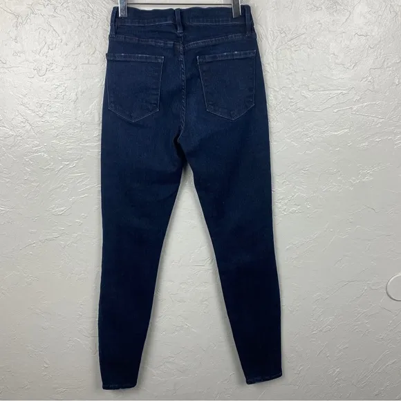 Frame Denim Le Skinny De Jeanne Lauretta dark wash jeans 26
