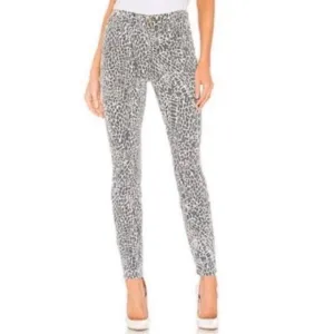 FRAMELE HIGH SKINNY ANIMAL PRINT SKINNYJEANS 26