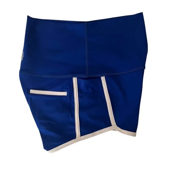 FREE PEOPLE Island Time Shorts in Bright Blue NWOT! Women's Blue Athletic Shorts