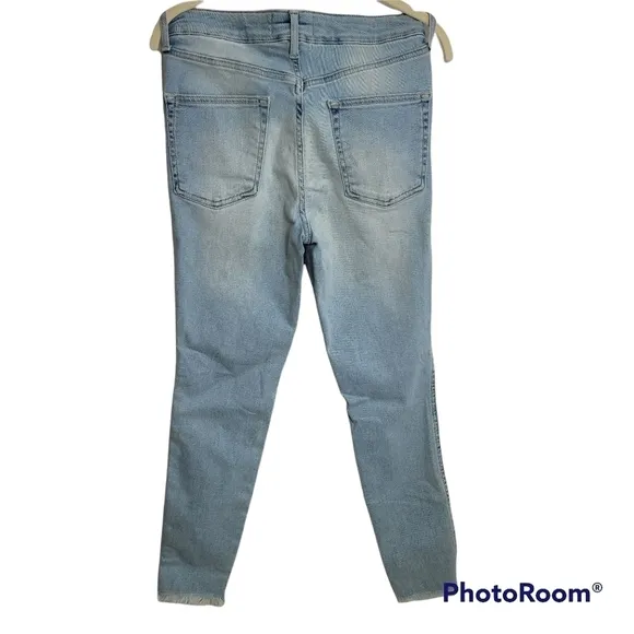 FREE PEOPLE Raw High Rise Jegging SIZE 29