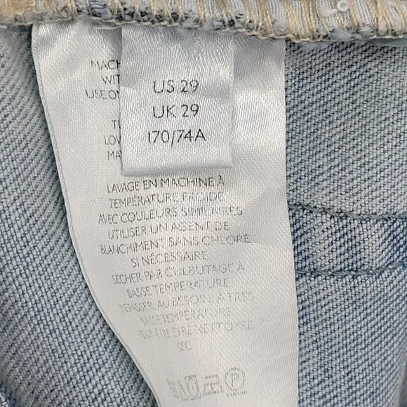 FREE PEOPLE Raw High Rise Jegging SIZE 29