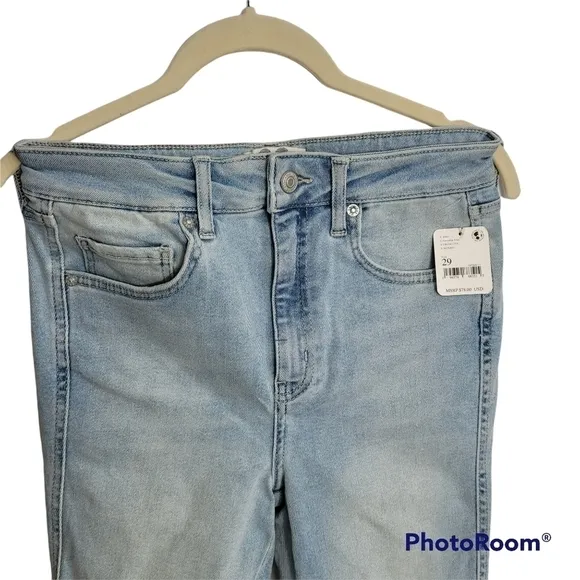 FREE PEOPLE Raw High Rise Jegging SIZE 29