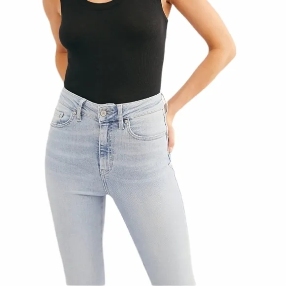 FREE PEOPLE Raw High Rise Jegging SIZE 29
