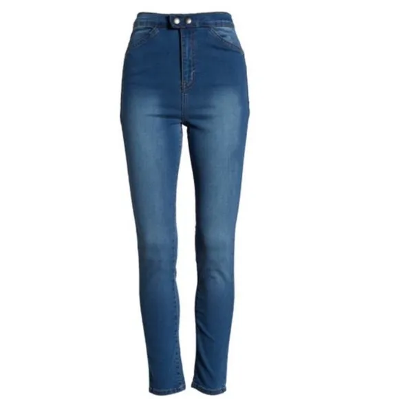 Free People Sweet Jane Skinny Denim Jeans Size 28