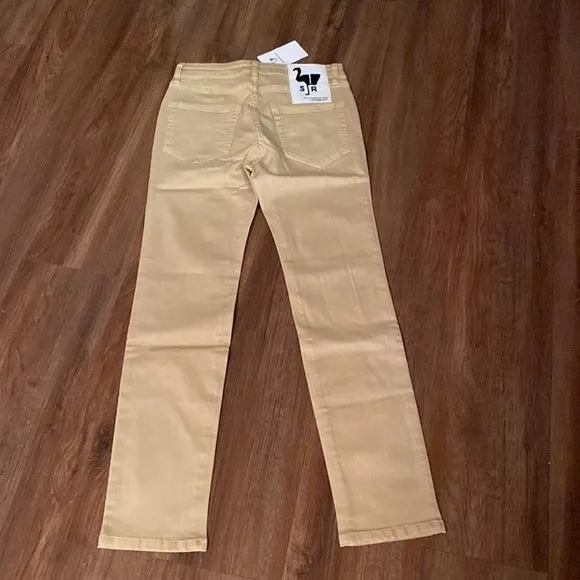 Free People X Sandrine Rose Sunflower Skinny Jeans NWT Size 26