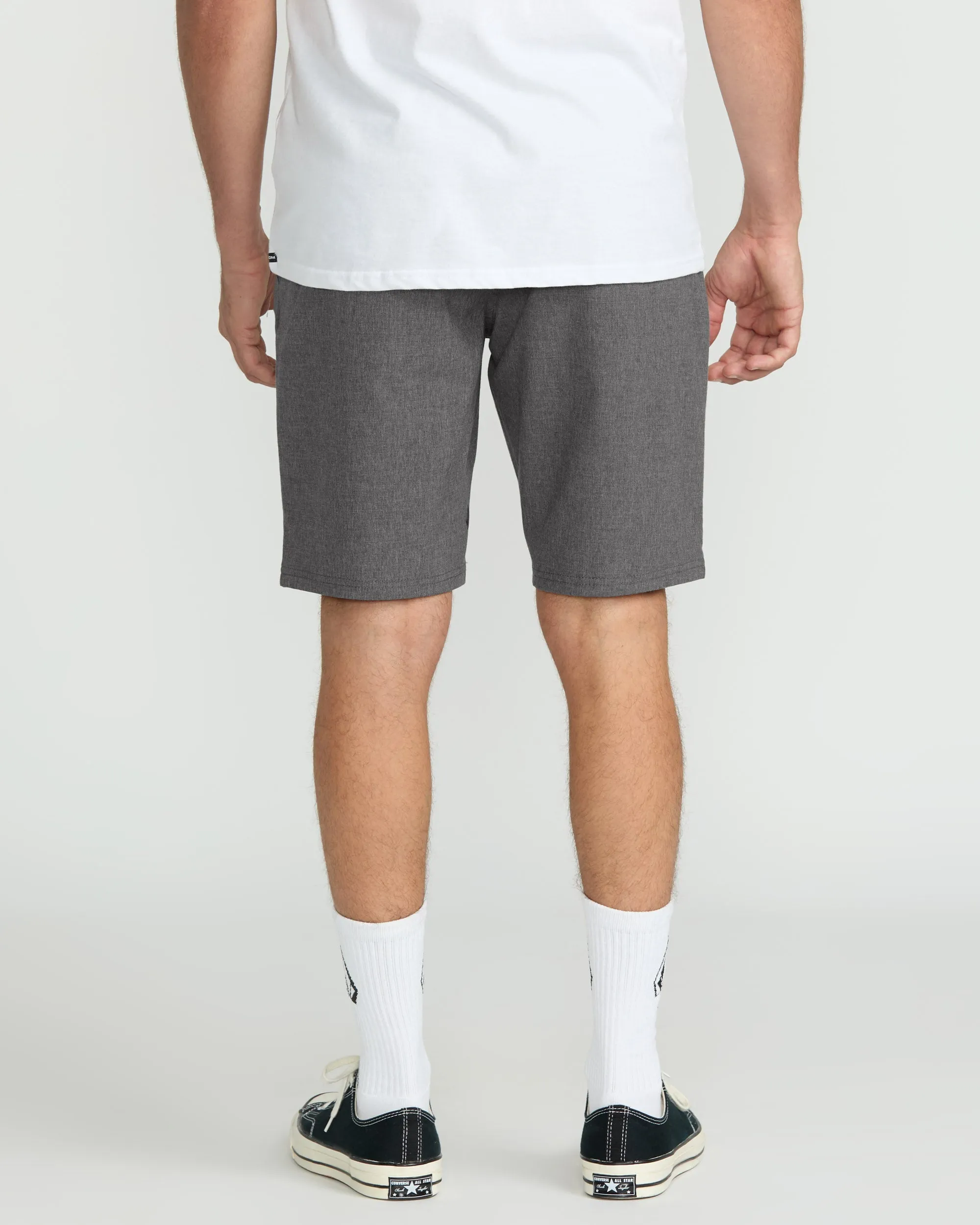 Frickin Cross Shred Static 20" Hybrid Short - CHARCOAL HEATHER