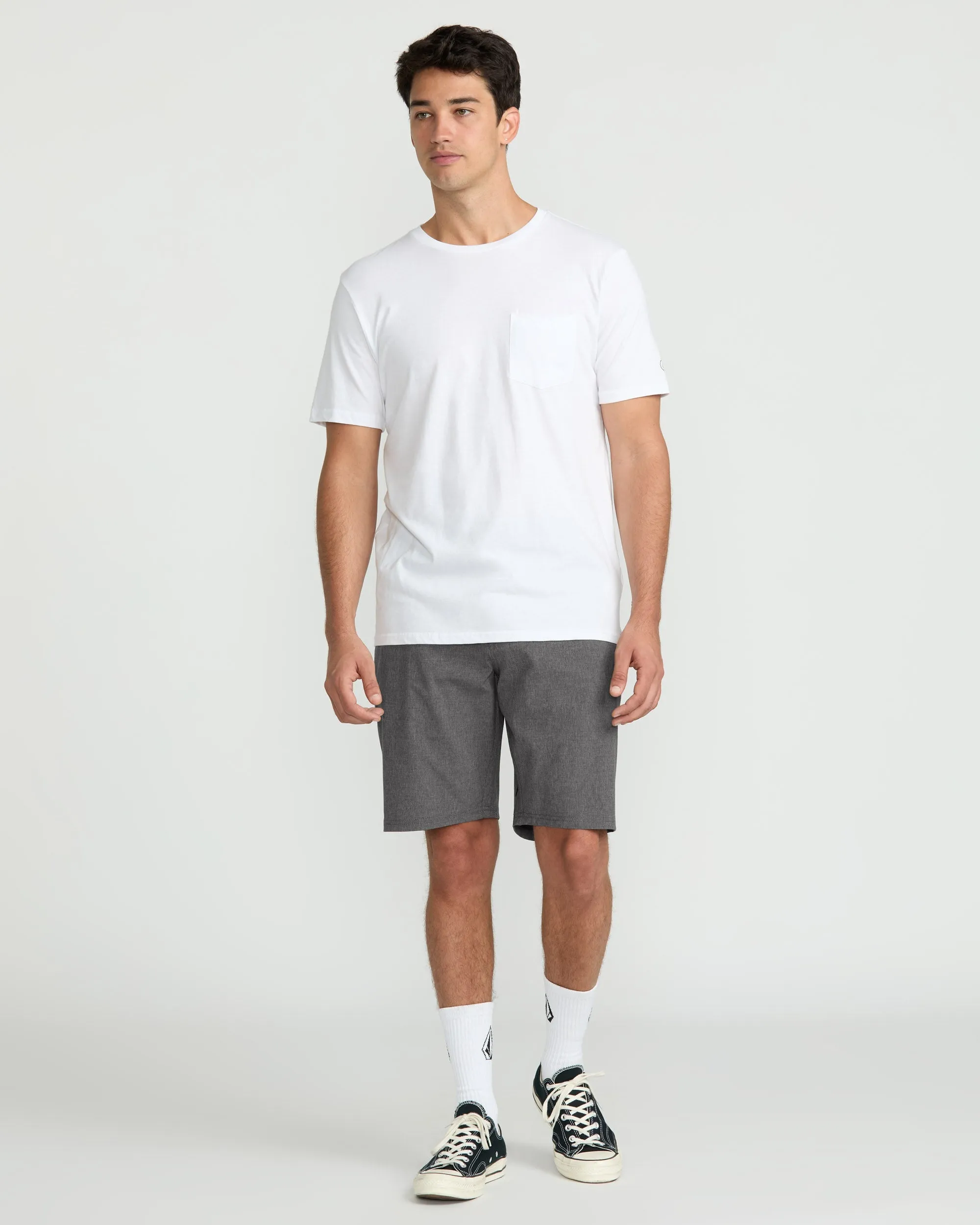 Frickin Cross Shred Static 20" Hybrid Short - CHARCOAL HEATHER