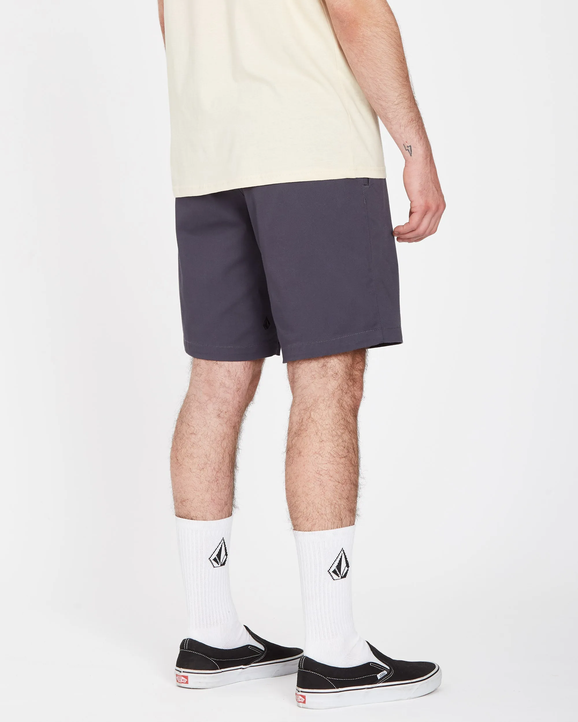 Frickin Elasticated Waist 19" Short - CHARCOAL