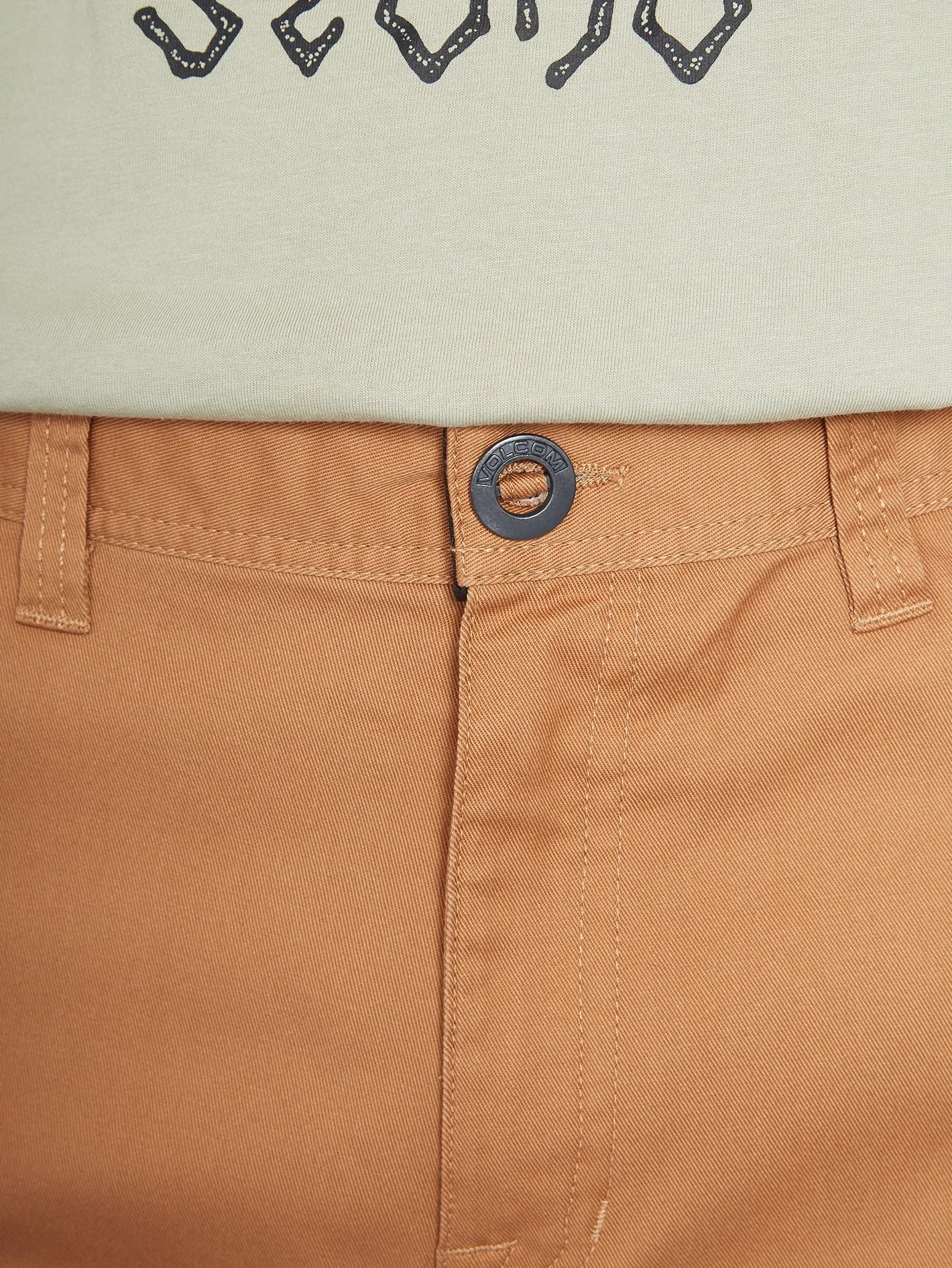 Frickin Modern Stretch 21" Shorts - TOBACCO