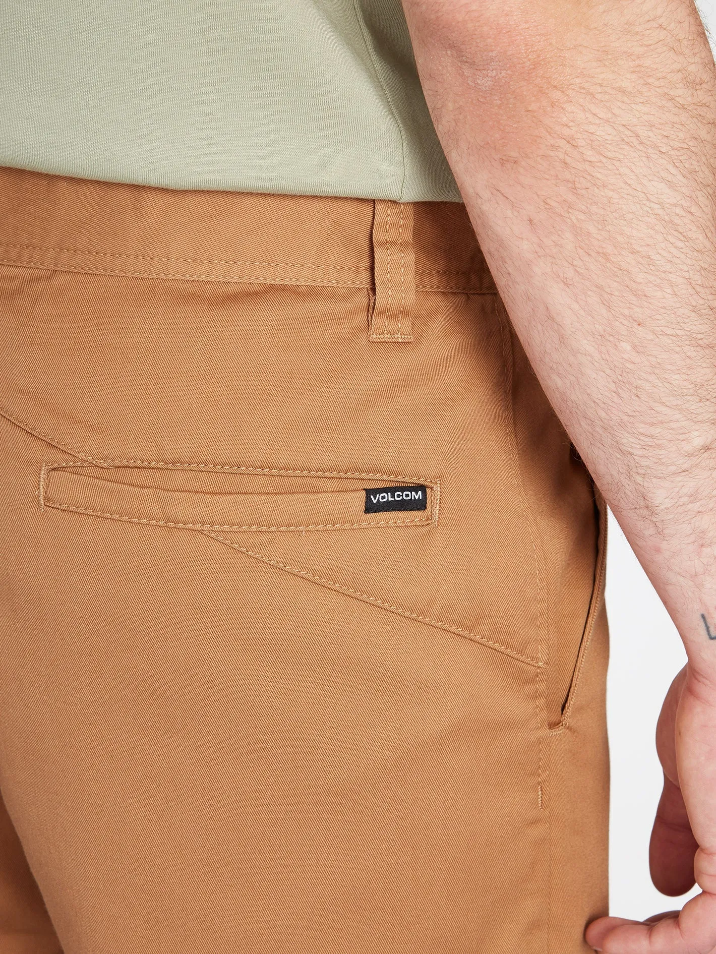 Frickin Modern Stretch 21" Shorts - TOBACCO