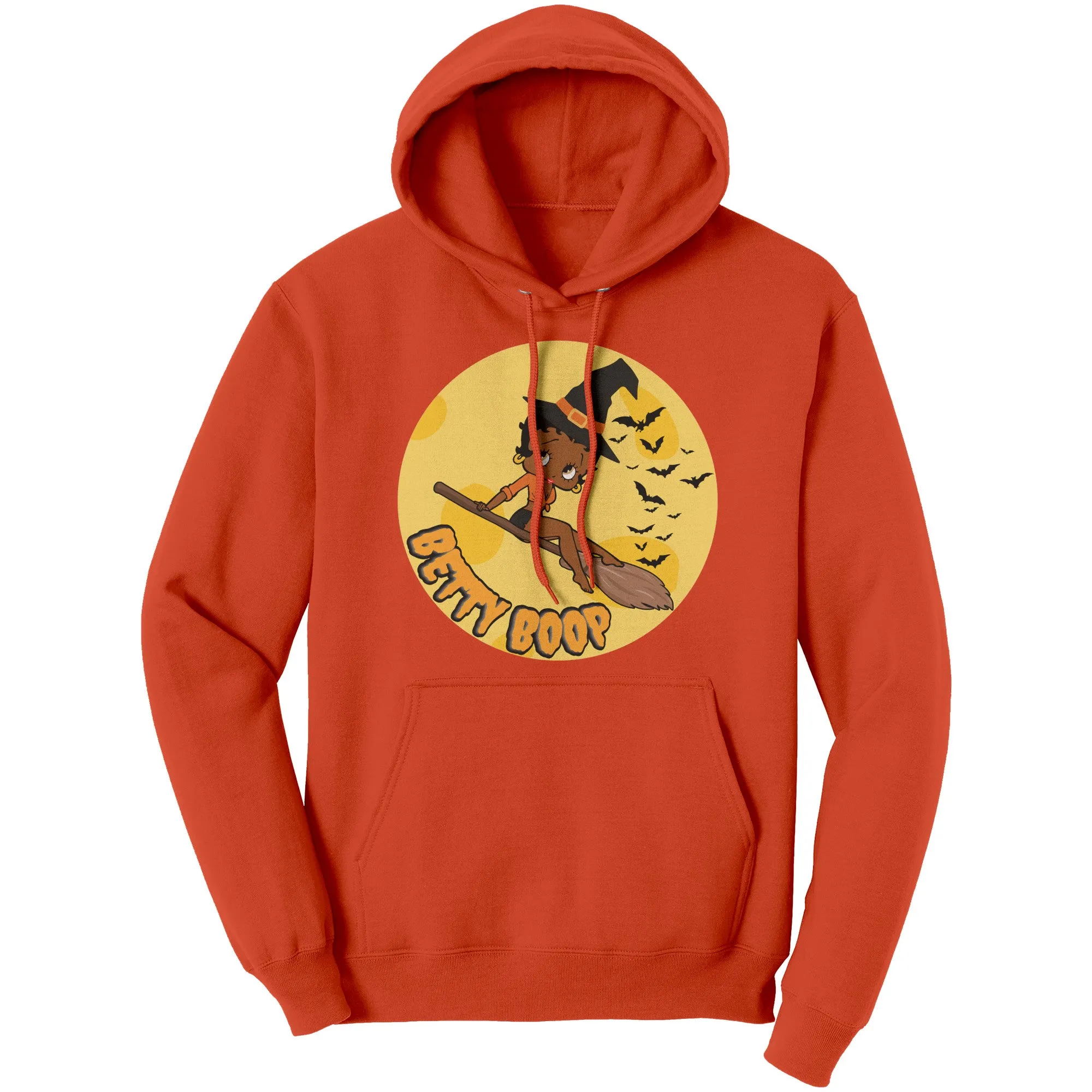 Funny Witch Betty Boop Hoodie, Betty Boop Halloween Hoodie, Funny Halloween Gift For Her Betty Boop Womens Hoodie, Halloween Witch Hoodie