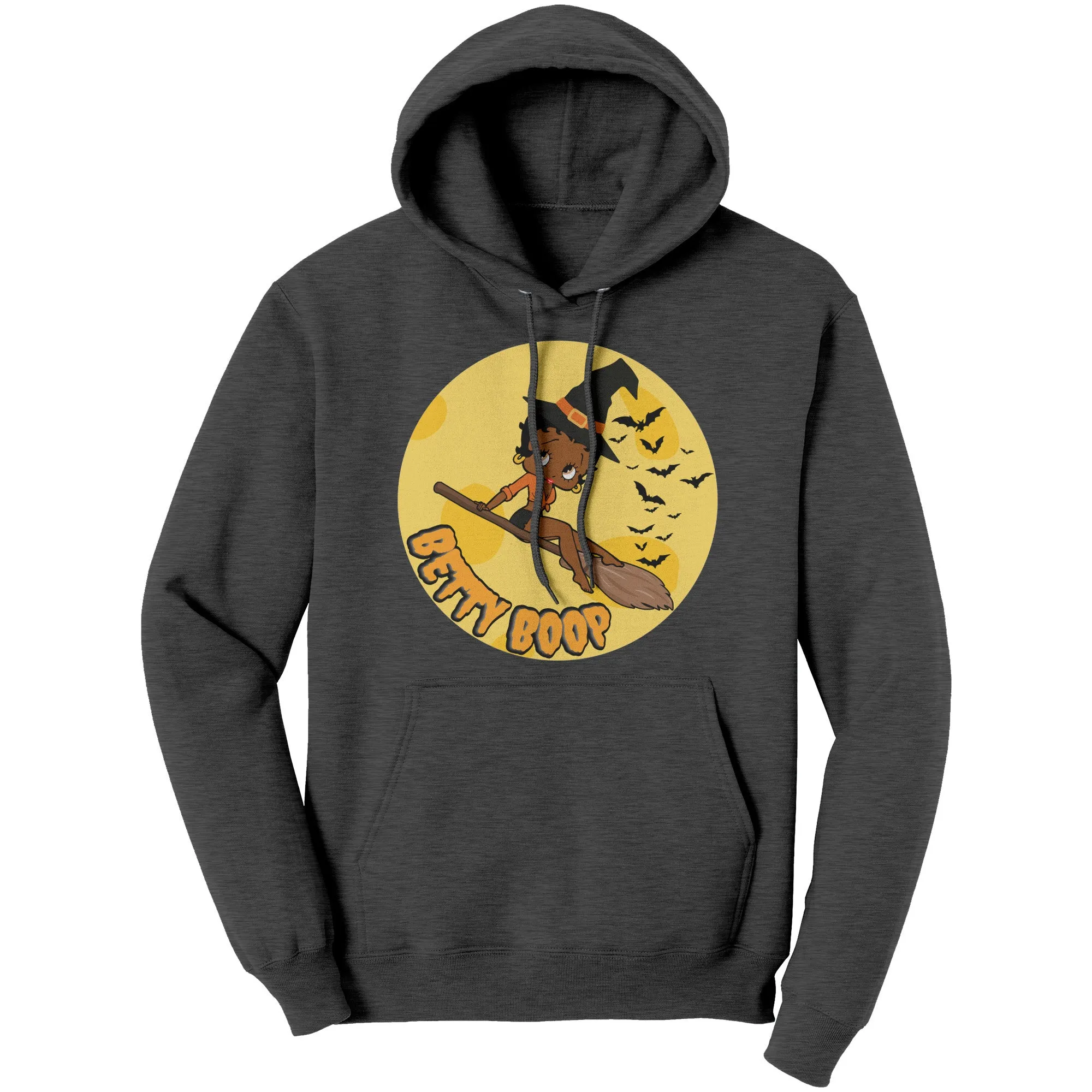 Funny Witch Betty Boop Hoodie, Betty Boop Halloween Hoodie, Funny Halloween Gift For Her Betty Boop Womens Hoodie, Halloween Witch Hoodie