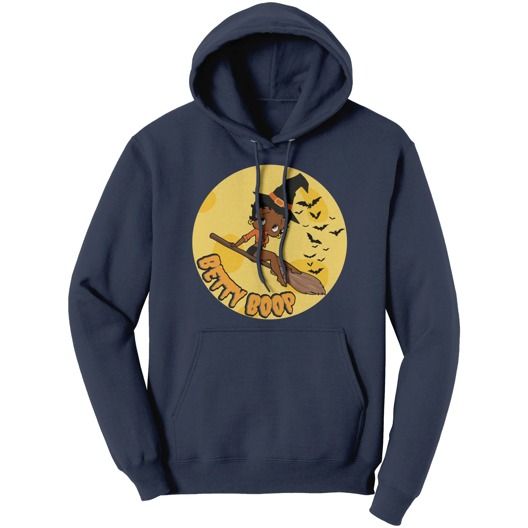 Funny Witch Betty Boop Hoodie, Betty Boop Halloween Hoodie, Funny Halloween Gift For Her Betty Boop Womens Hoodie, Halloween Witch Hoodie