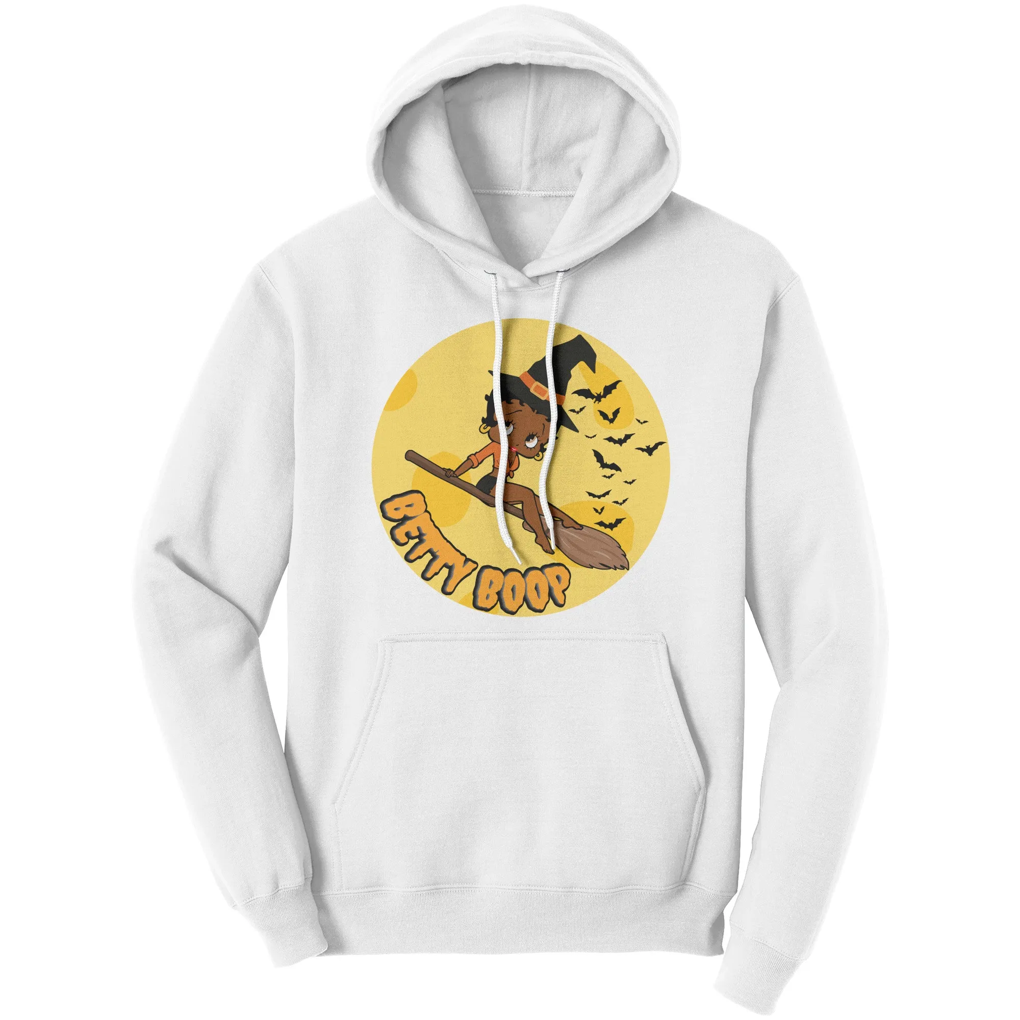 Funny Witch Betty Boop Hoodie, Betty Boop Halloween Hoodie, Funny Halloween Gift For Her Betty Boop Womens Hoodie, Halloween Witch Hoodie