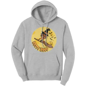 Funny Witch Betty Boop Hoodie, Betty Boop Halloween Hoodie, Funny Halloween Gift For Her Betty Boop Womens Hoodie, Halloween Witch Hoodie