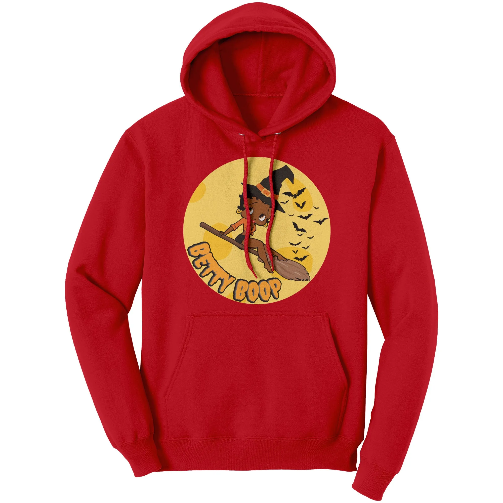 Funny Witch Betty Boop Hoodie, Betty Boop Halloween Hoodie, Funny Halloween Gift For Her Betty Boop Womens Hoodie, Halloween Witch Hoodie