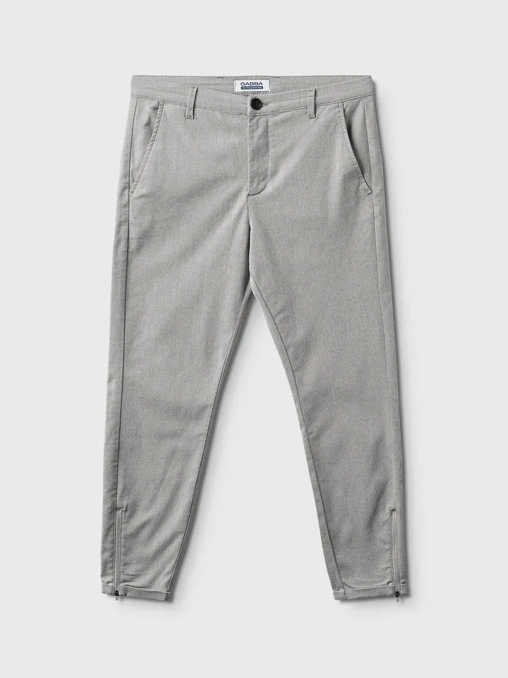 GABBA | Pisa Domo Pants Regular | 0014 Monument