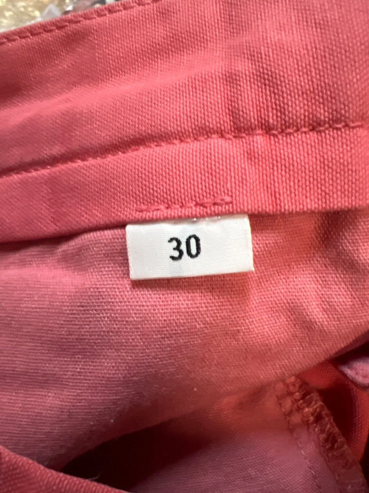 Gant Rugger Mens Red Chino Shorts Size 30