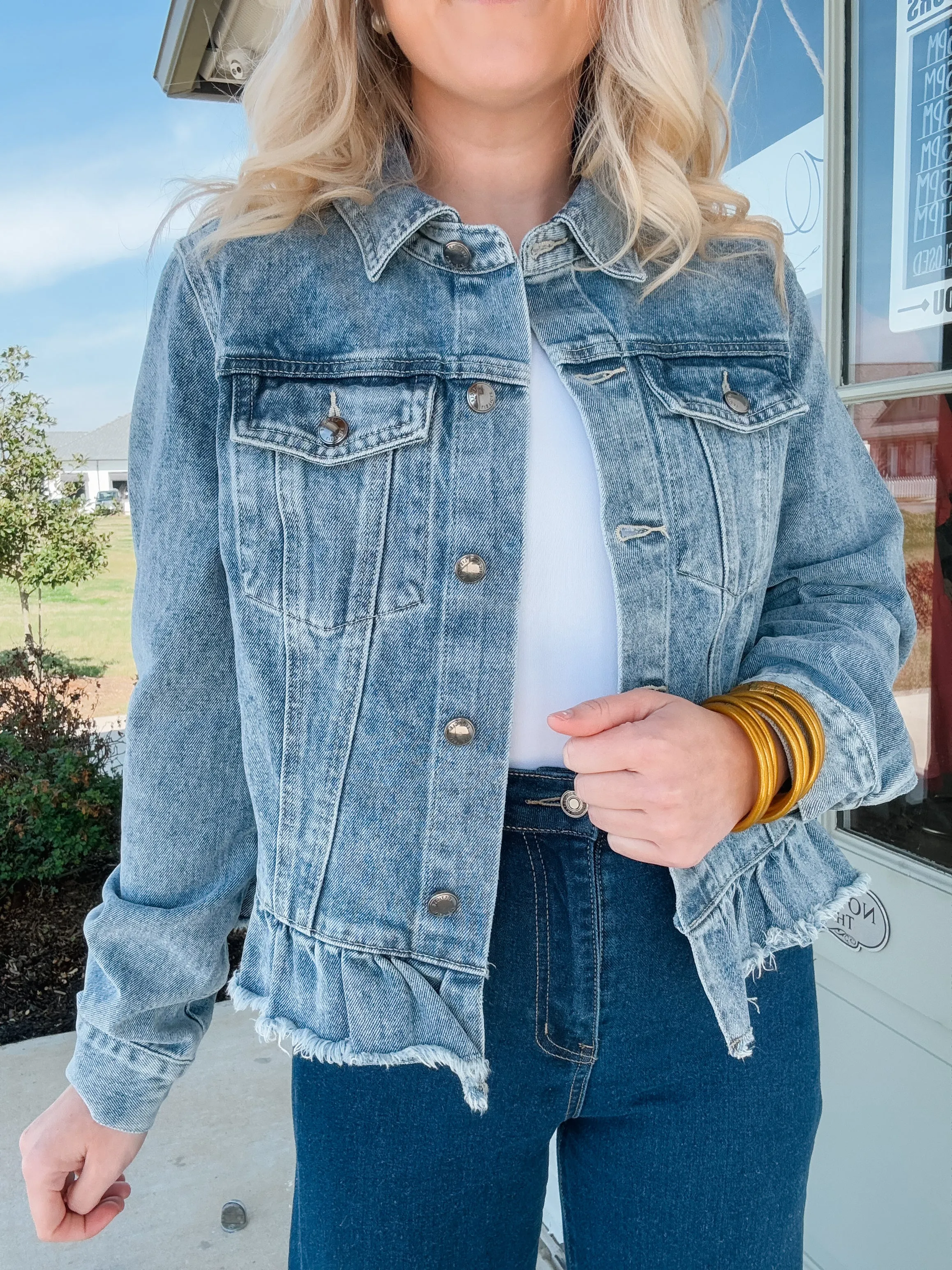 Girly Denim Jacket