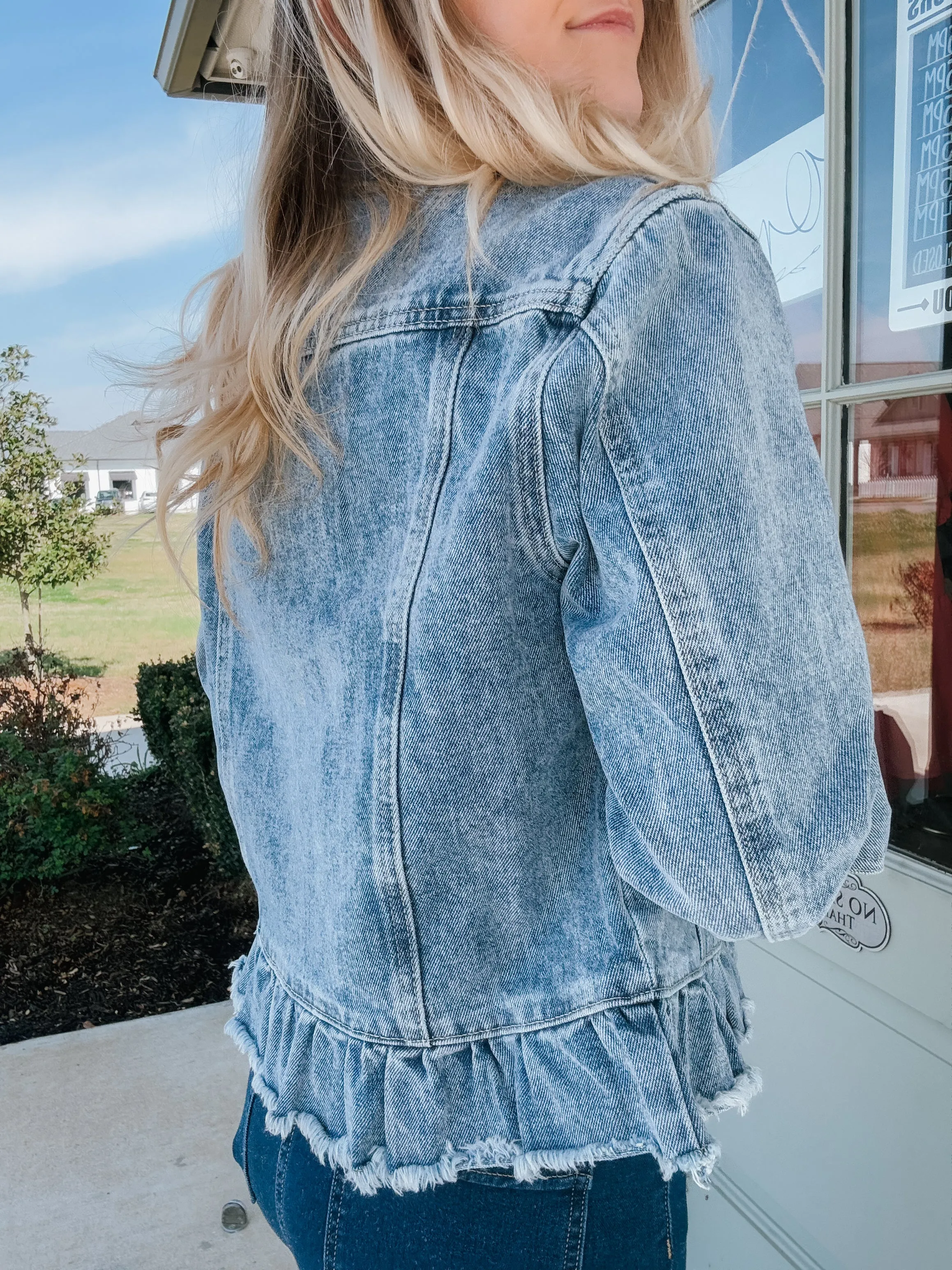 Girly Denim Jacket