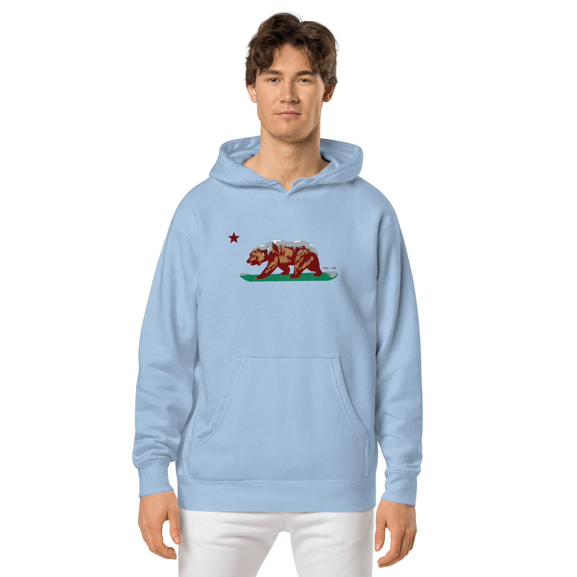 Goldy the Grizzly pigment-dyed hoodie