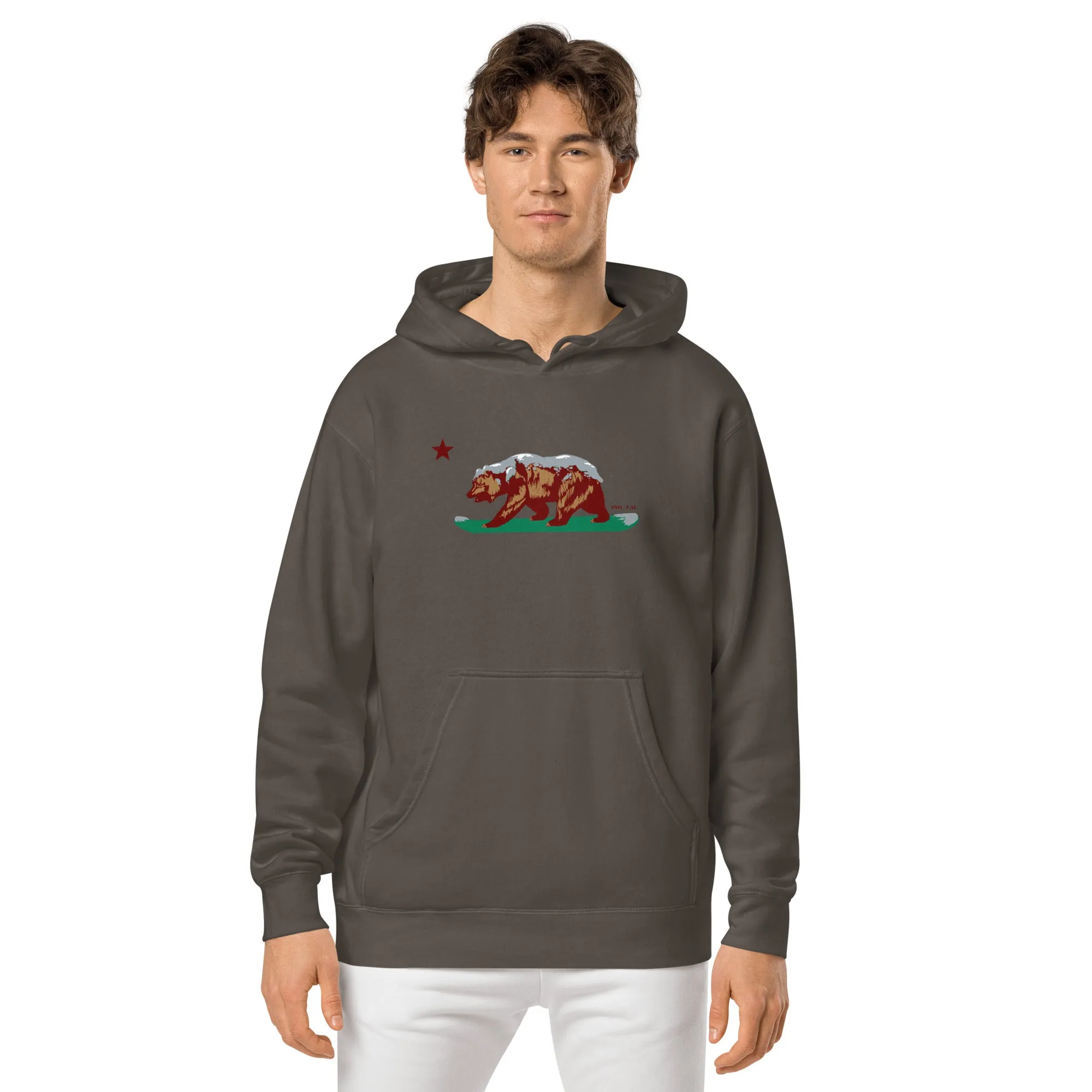 Goldy the Grizzly pigment-dyed hoodie