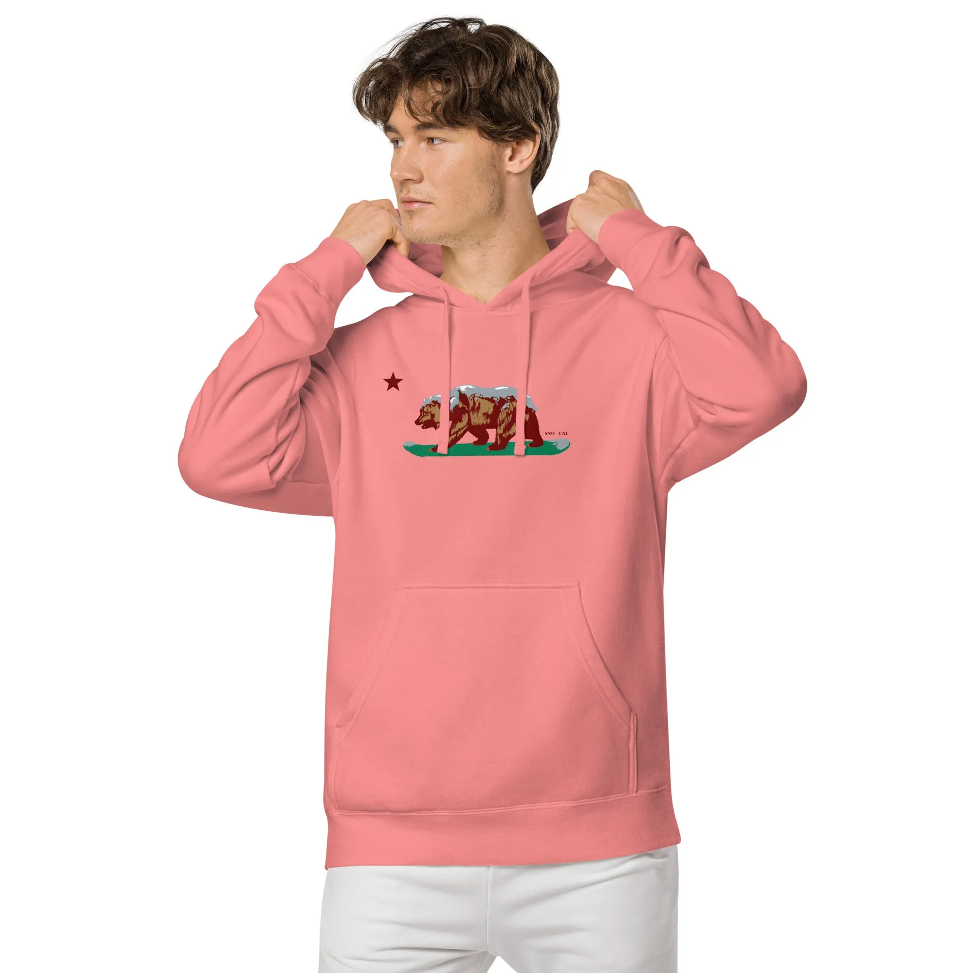 Goldy the Grizzly pigment-dyed hoodie