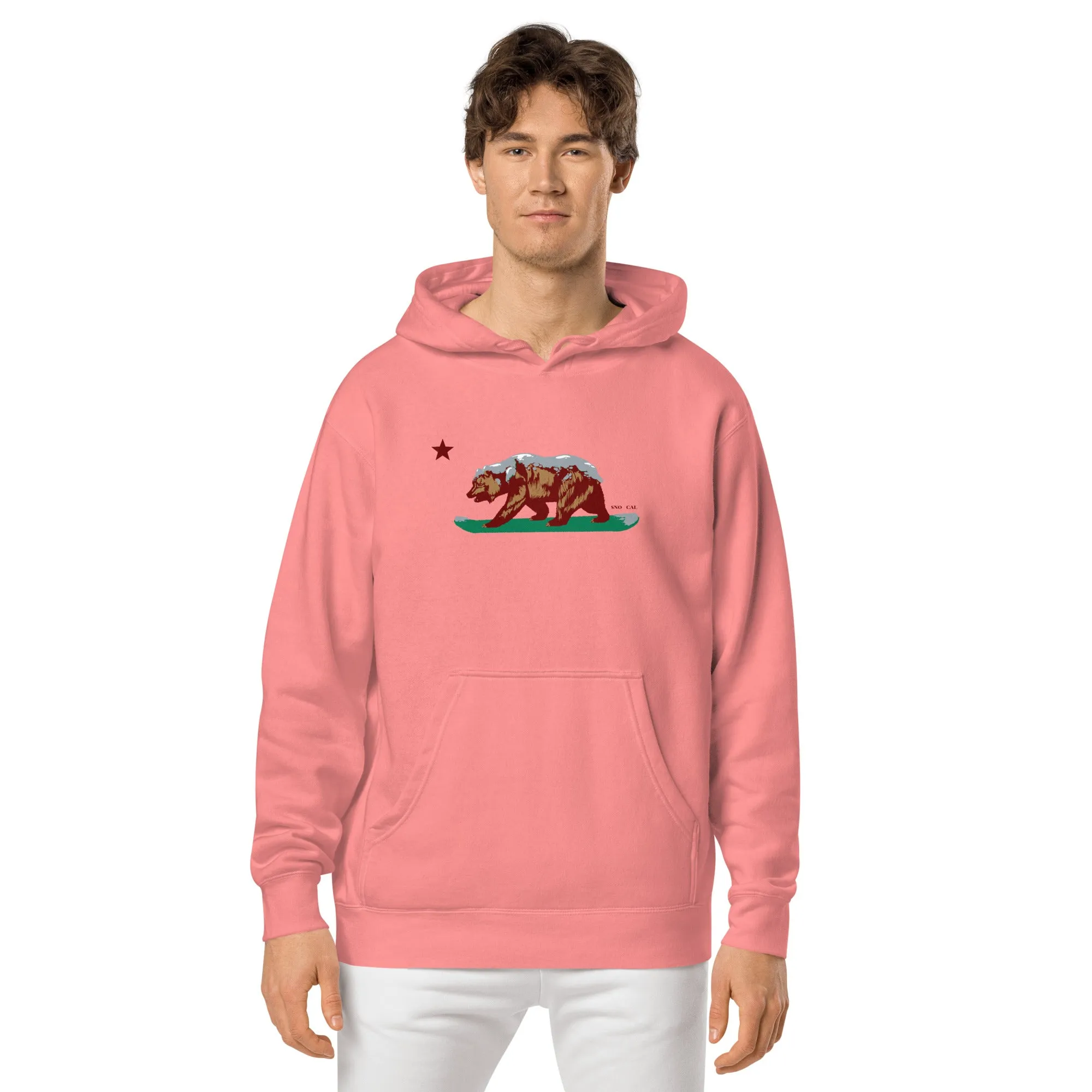 Goldy the Grizzly pigment-dyed hoodie