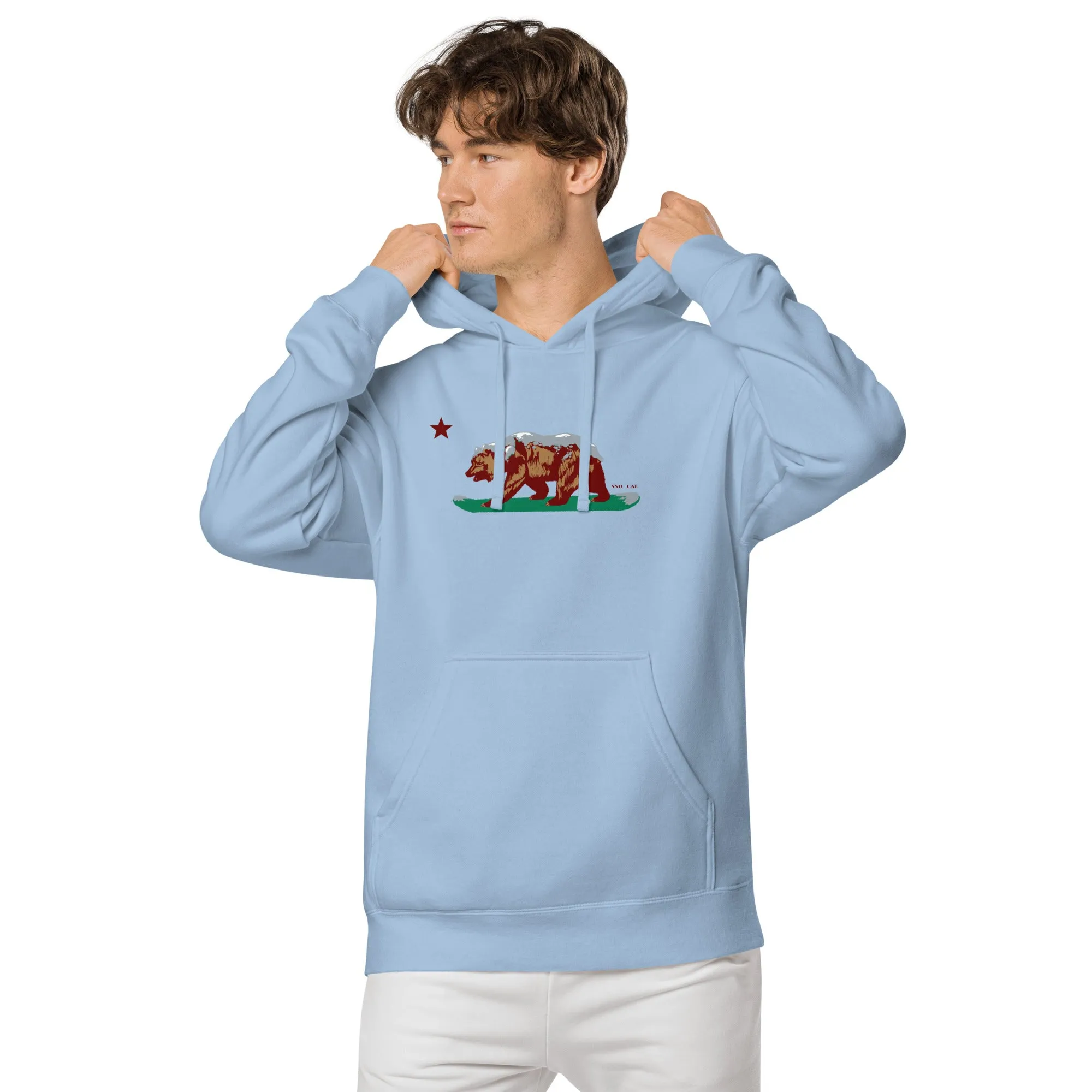 Goldy the Grizzly pigment-dyed hoodie