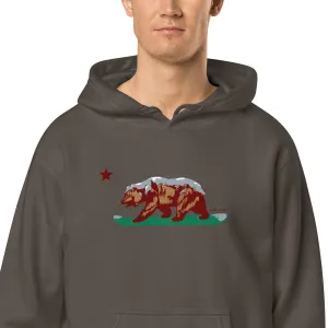 Goldy the Grizzly pigment-dyed hoodie