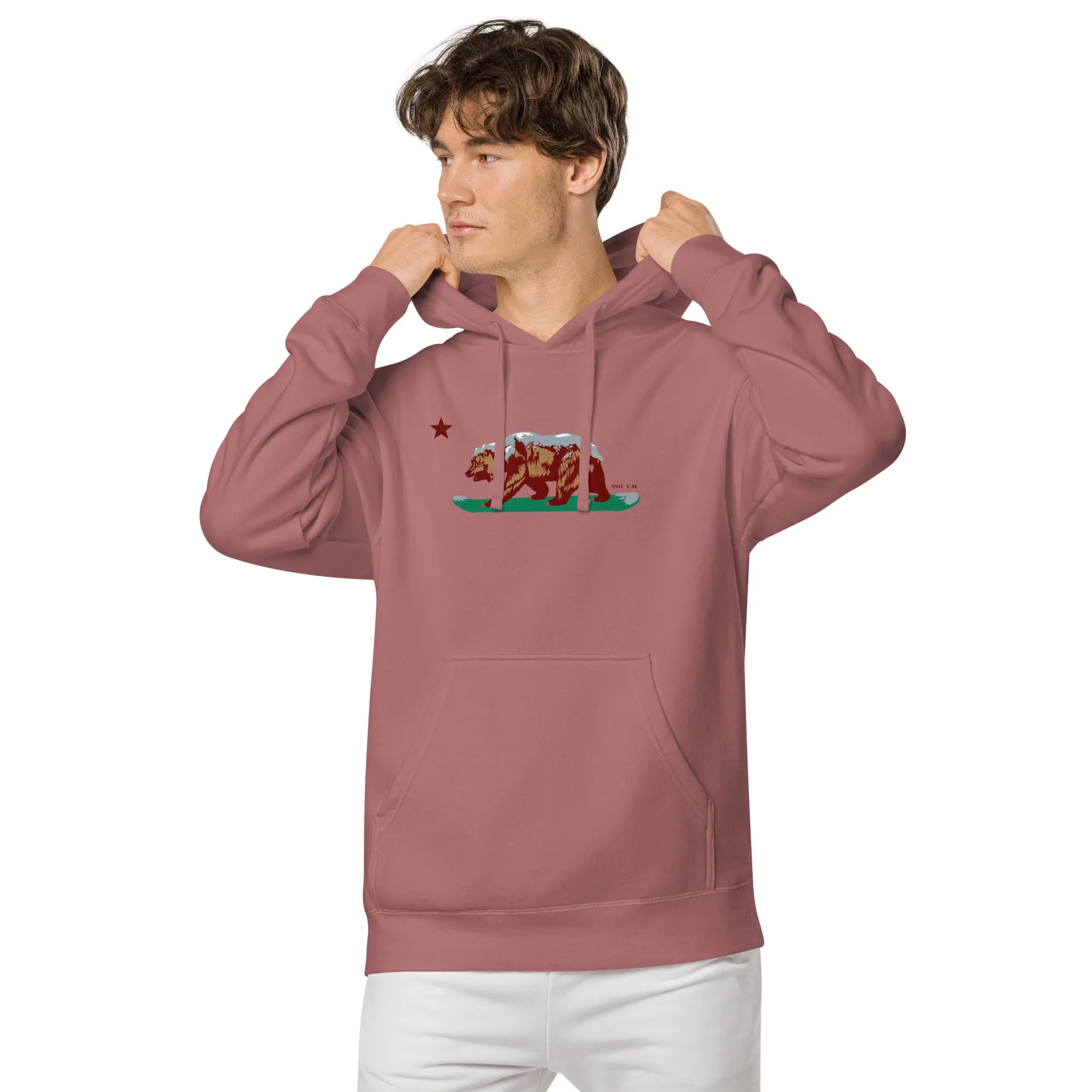 Goldy the Grizzly pigment-dyed hoodie