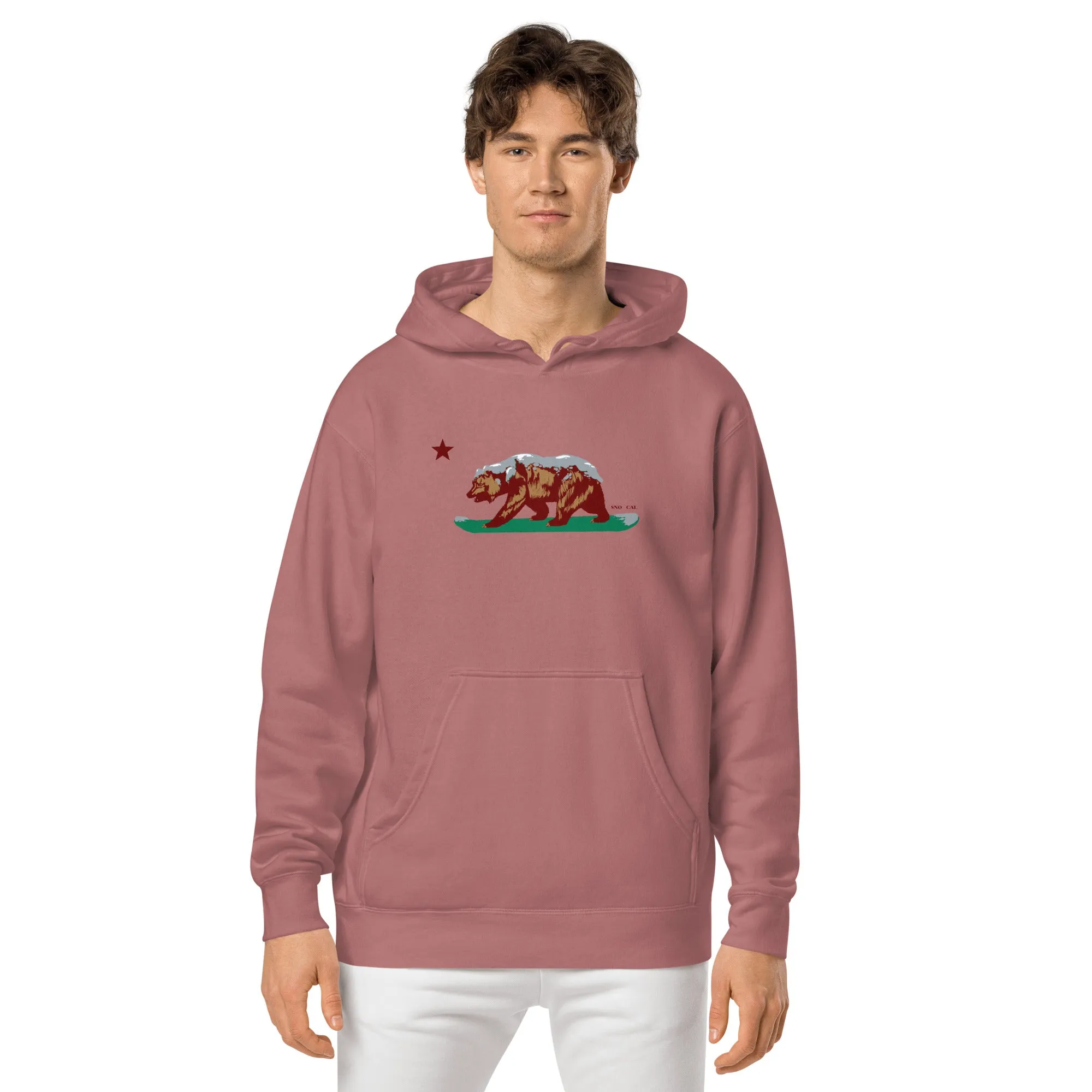 Goldy the Grizzly pigment-dyed hoodie