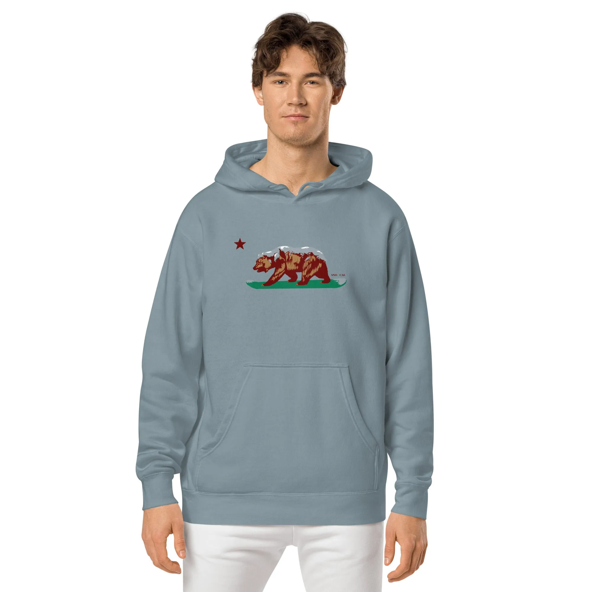 Goldy the Grizzly pigment-dyed hoodie