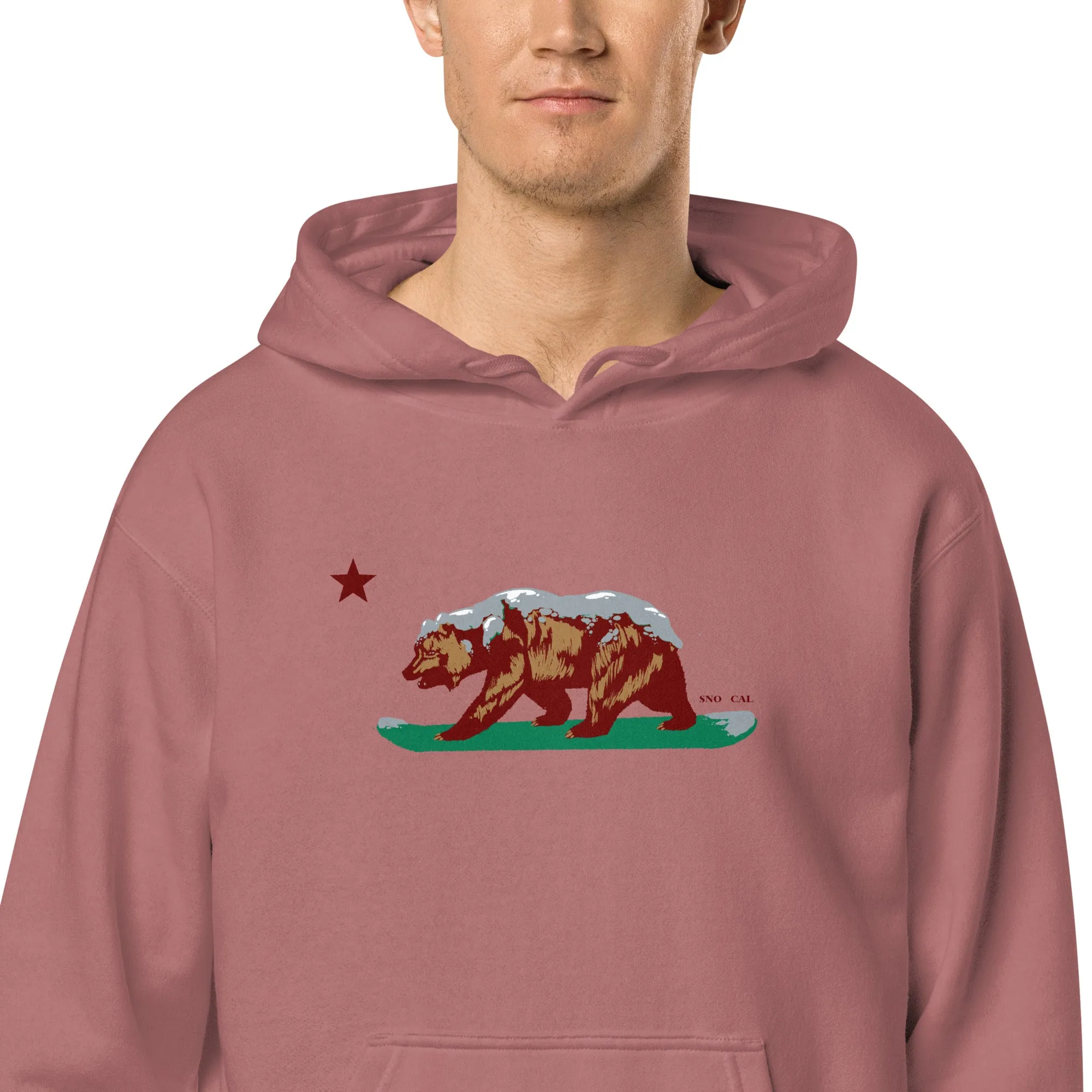 Goldy the Grizzly pigment-dyed hoodie