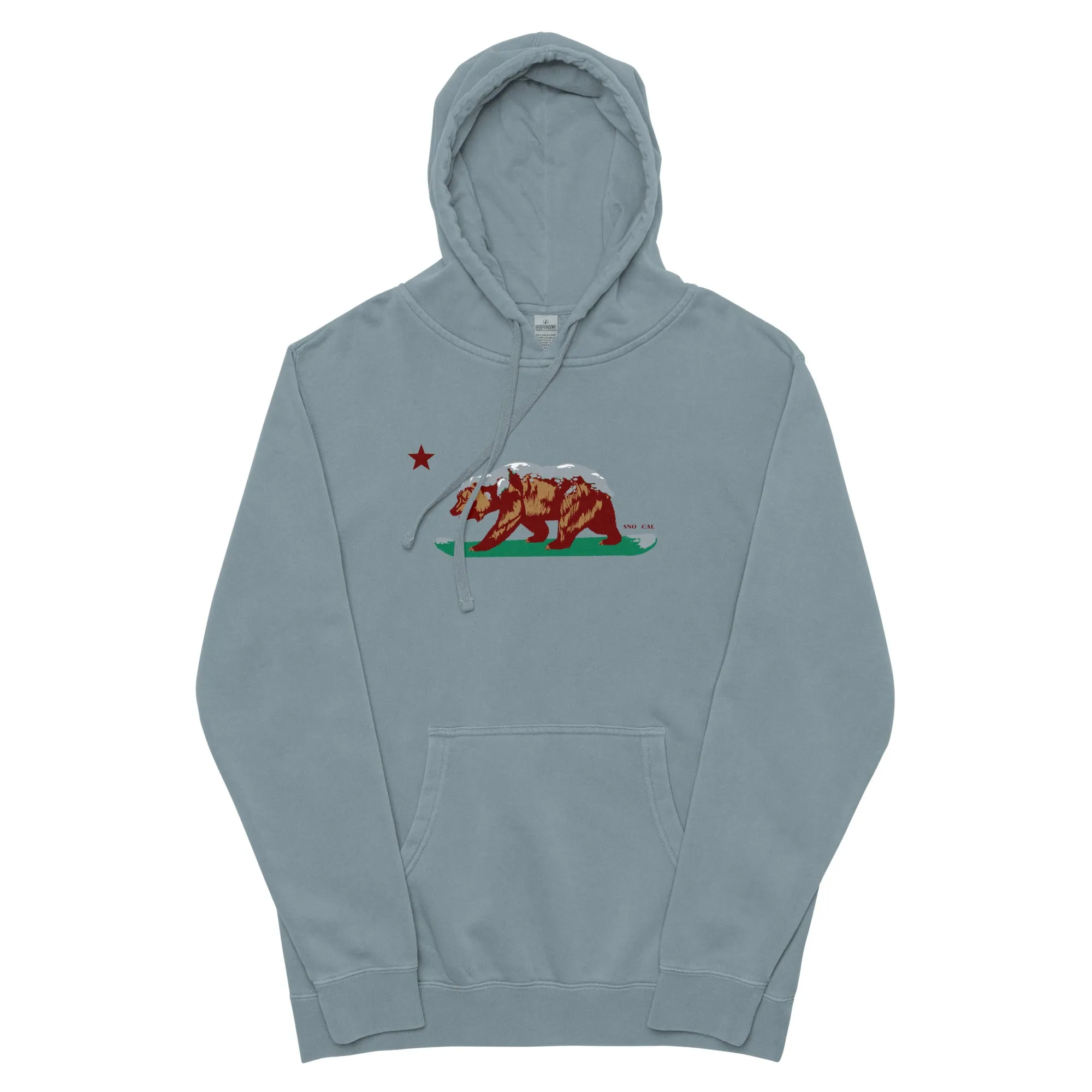 Goldy the Grizzly pigment-dyed hoodie