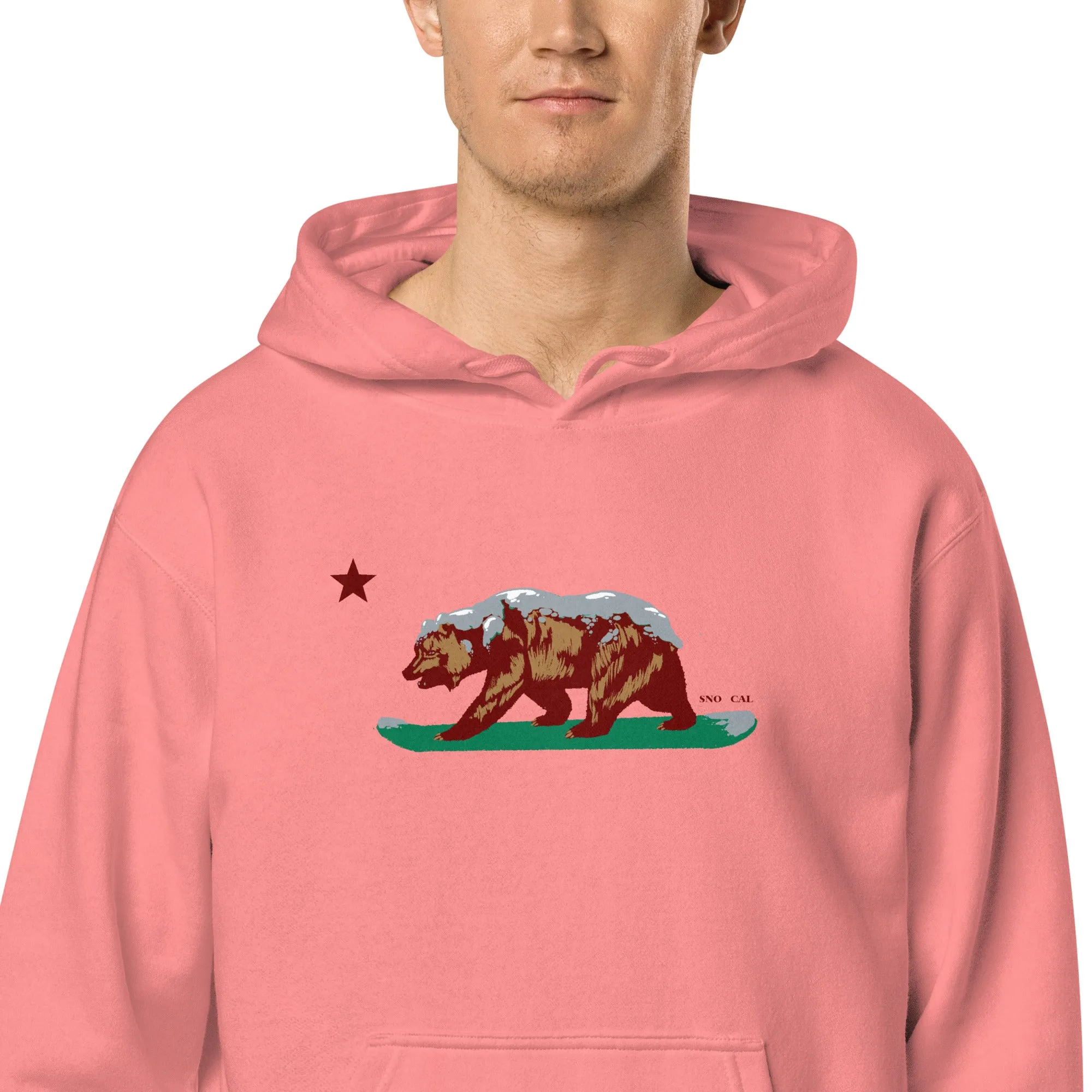Goldy the Grizzly pigment-dyed hoodie