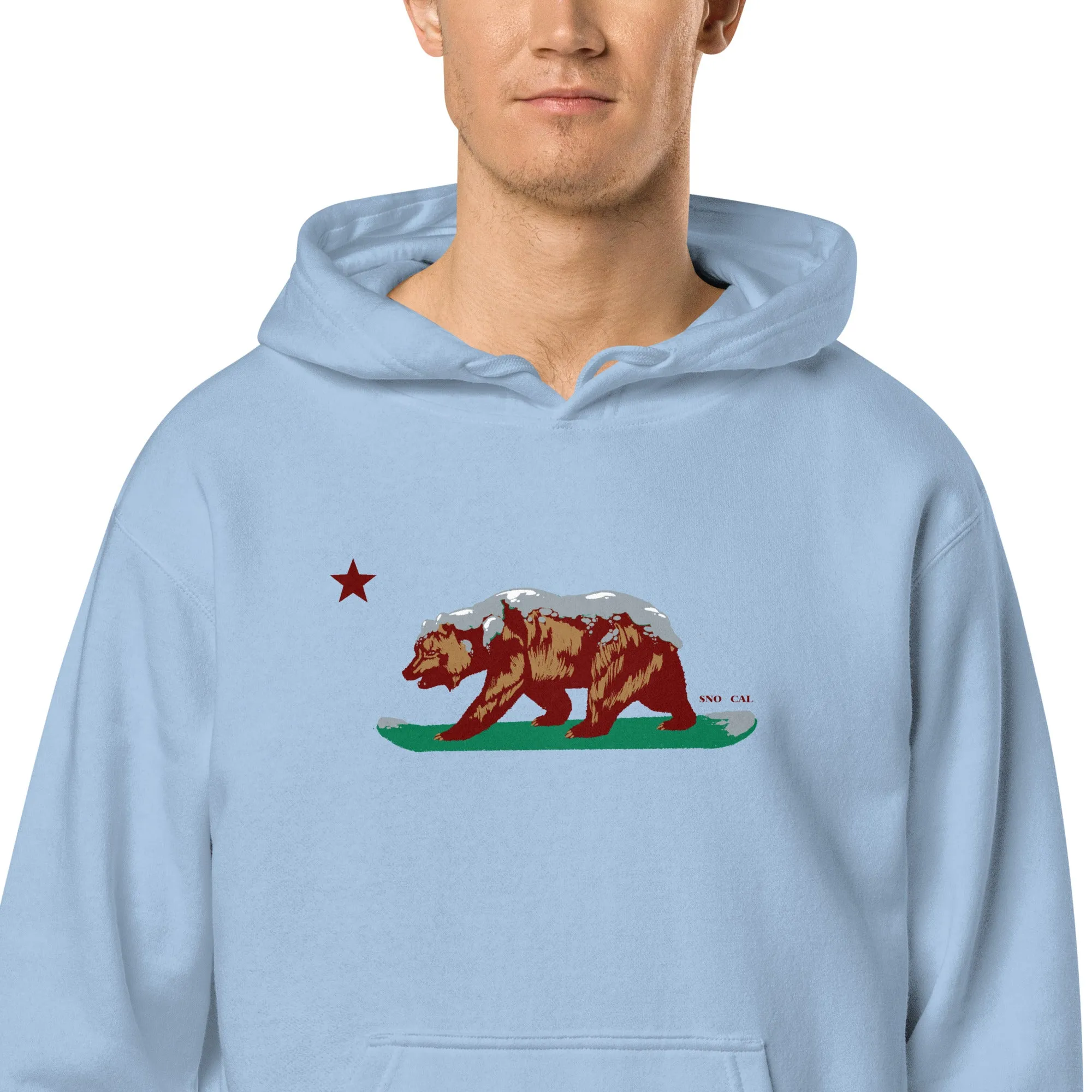Goldy the Grizzly pigment-dyed hoodie