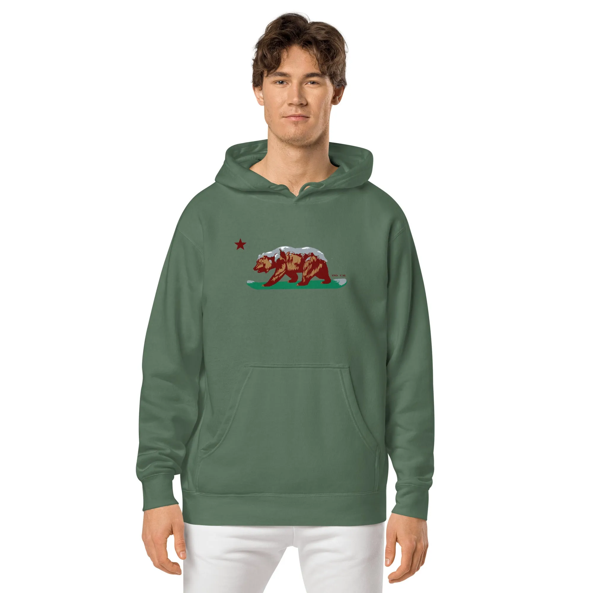 Goldy the Grizzly pigment-dyed hoodie