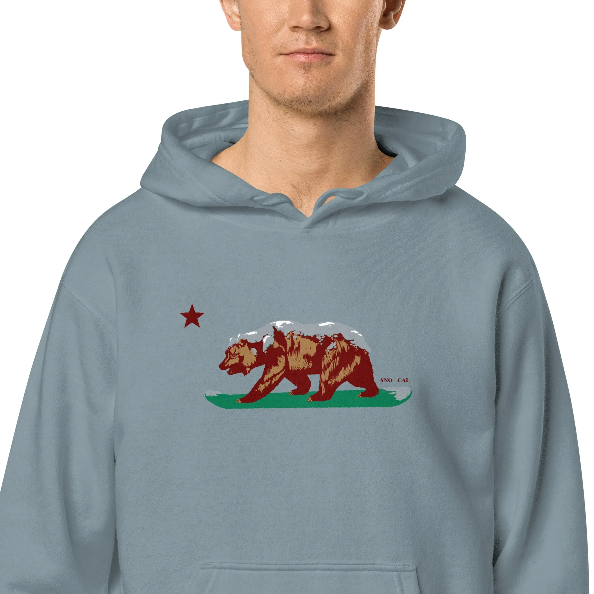 Goldy the Grizzly pigment-dyed hoodie