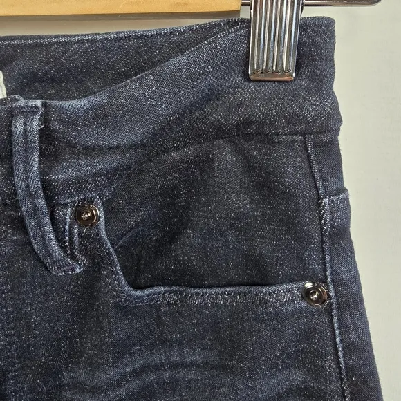Good American Always Fits Ankle Skinny Jeans Deep Blue 002 Size 00-4